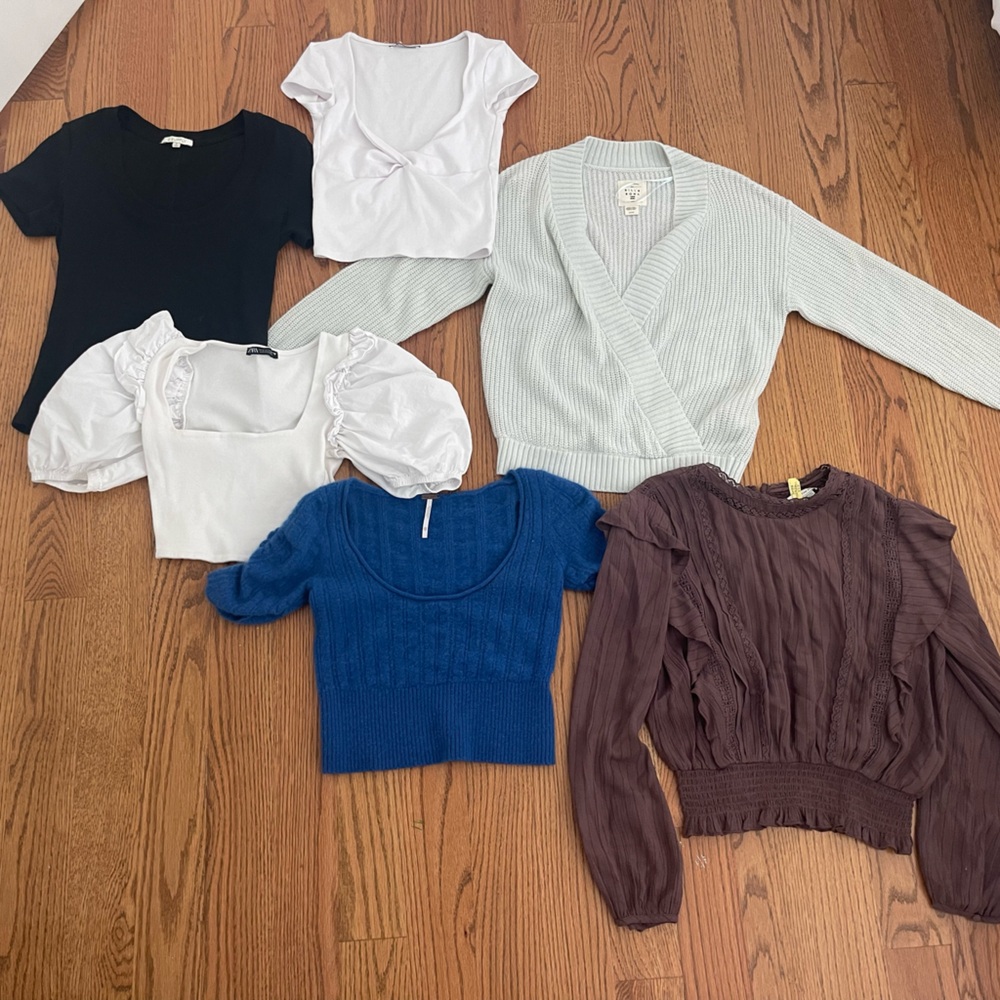 Zara, Free People, American Eagle, ZSupply- XS/S